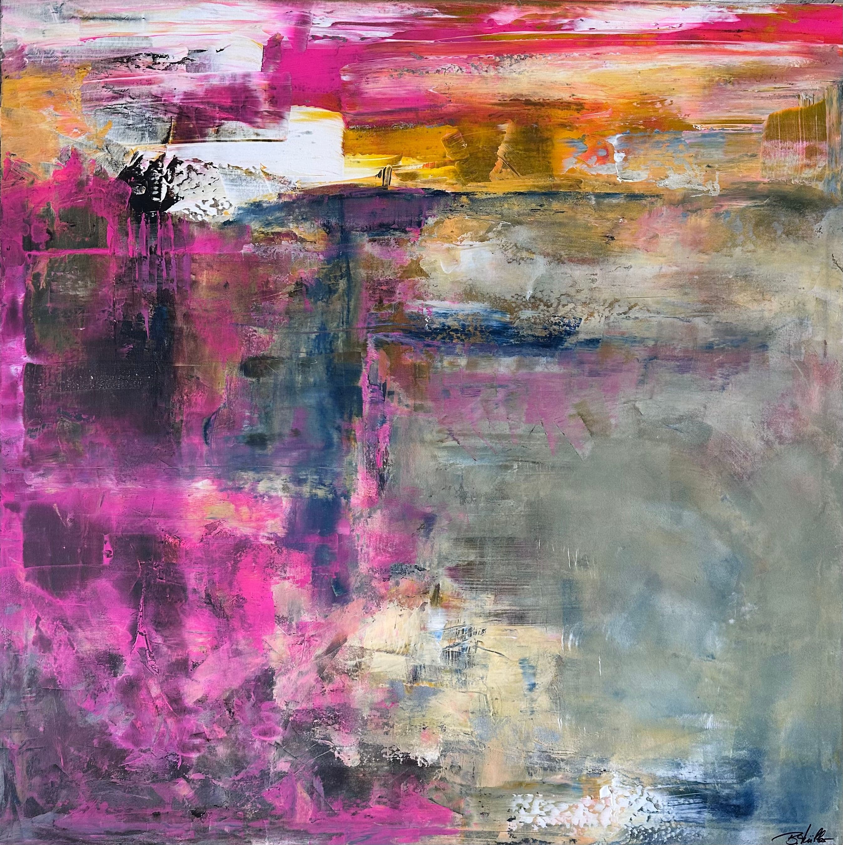abstract art, contemporary art, colorful, painting